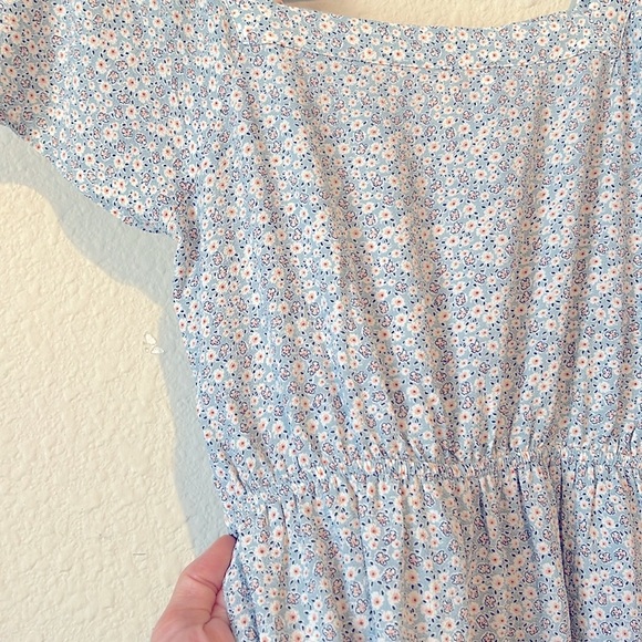 Anthropologie Monteau tiered flutter-sleeve dress - Picture 7 of 12